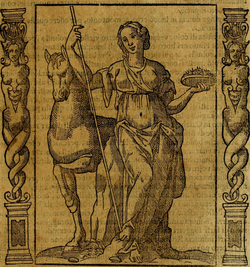 An illustration from Iconologia, overo Descrittione di diverse imagini cauate dall'antichità, & di propria inuentione,, 1603, leaf 286