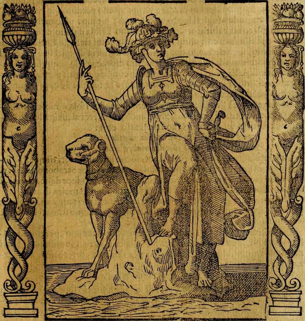 An illustration from Iconologia, overo Descrittione di diverse imagini cauate dall'antichità, & di propria inuentione,, 1603, leaf 302