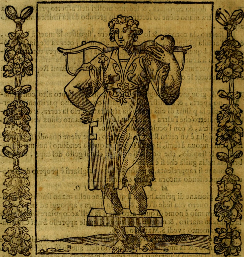 An illustration from Iconologia, overo Descrittione di diverse imagini cauate dall'antichità, & di propria inuentione,, 1603, leaf 325