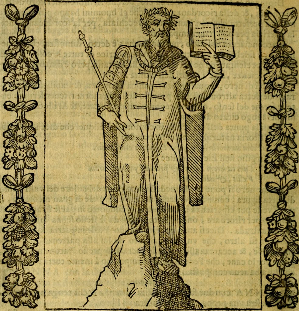 An illustration from Iconologia, overo Descrittione di diverse imagini cauate dall'antichità, & di propria inuentione,, 1603, leaf 333