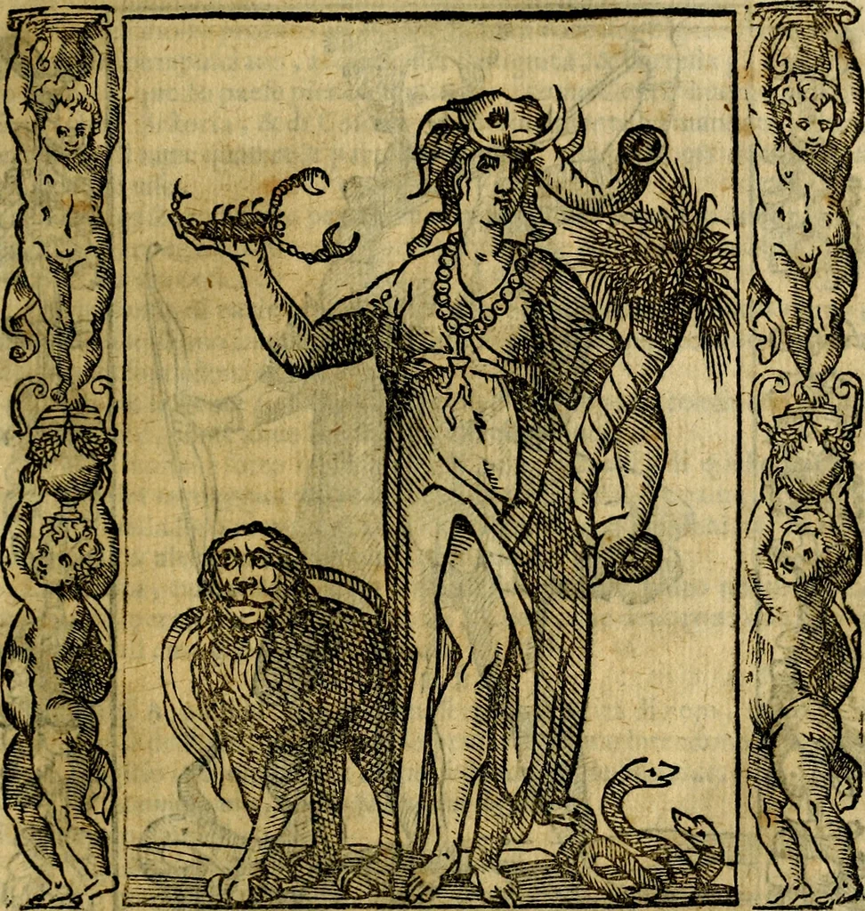 An illustration from Iconologia, overo Descrittione di diverse imagini cauate dall'antichità, & di propria inuentione,, 1603, leaf 356