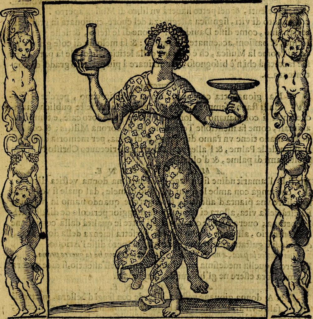 An illustration from Iconologia, overo Descrittione di diverse imagini cauate dall'antichità, & di propria inuentione,, 1603, leaf 36