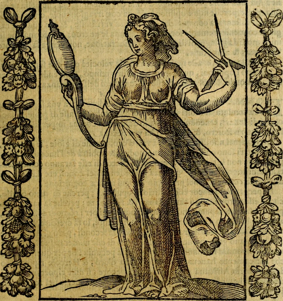 An illustration from Iconologia, overo Descrittione di diverse imagini cauate dall'antichità, & di propria inuentione,, 1603, leaf 388