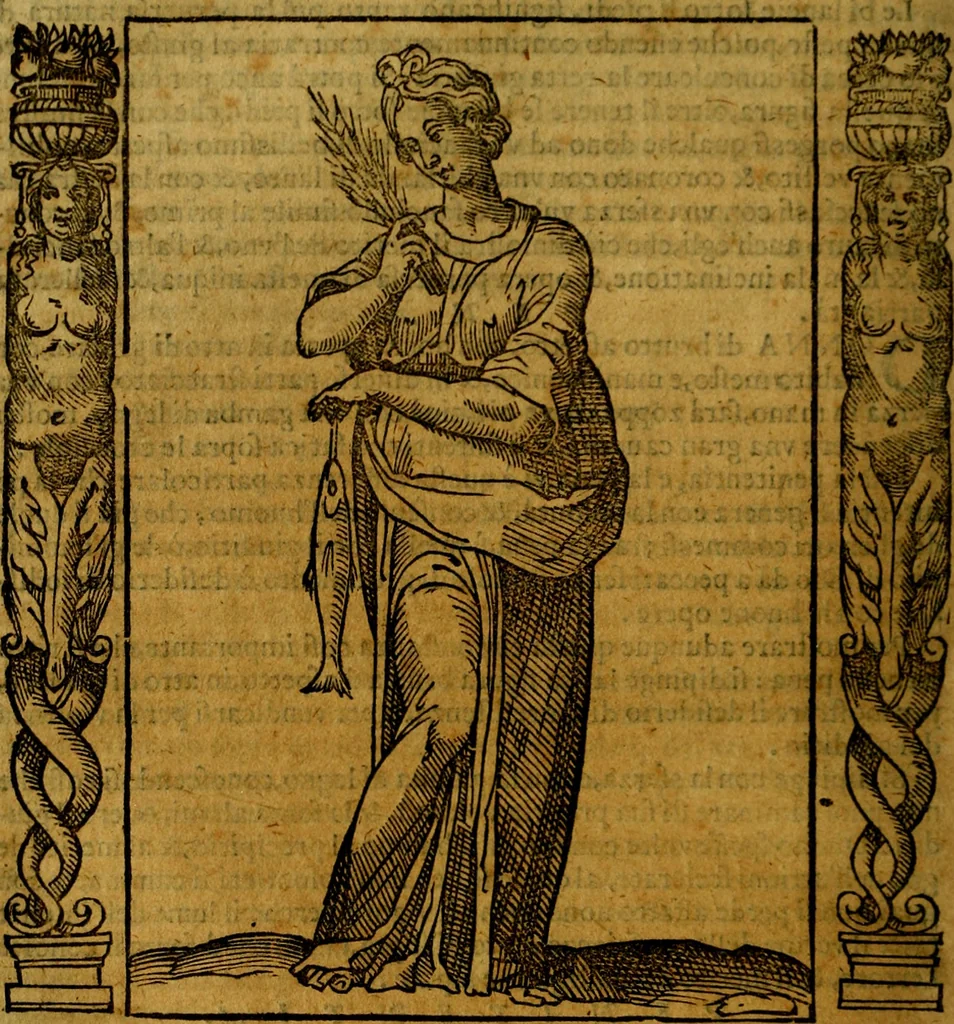 An illustration from Iconologia, overo Descrittione di diverse imagini cauate dall'antichità, & di propria inuentione,, 1603, leaf 407