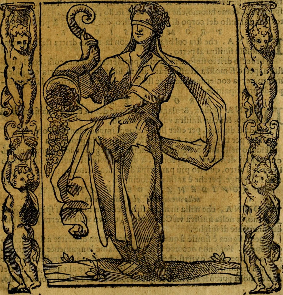 An illustration from Iconologia, overo Descrittione di diverse imagini cauate dall'antichità, & di propria inuentione,, 1603, leaf 432