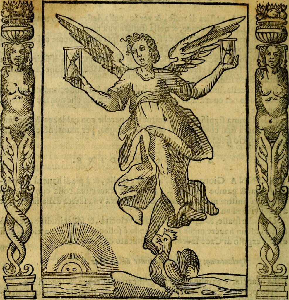 An illustration from Iconologia, overo Descrittione di diverse imagini cauate dall'antichità, & di propria inuentione,, 1603, leaf 479