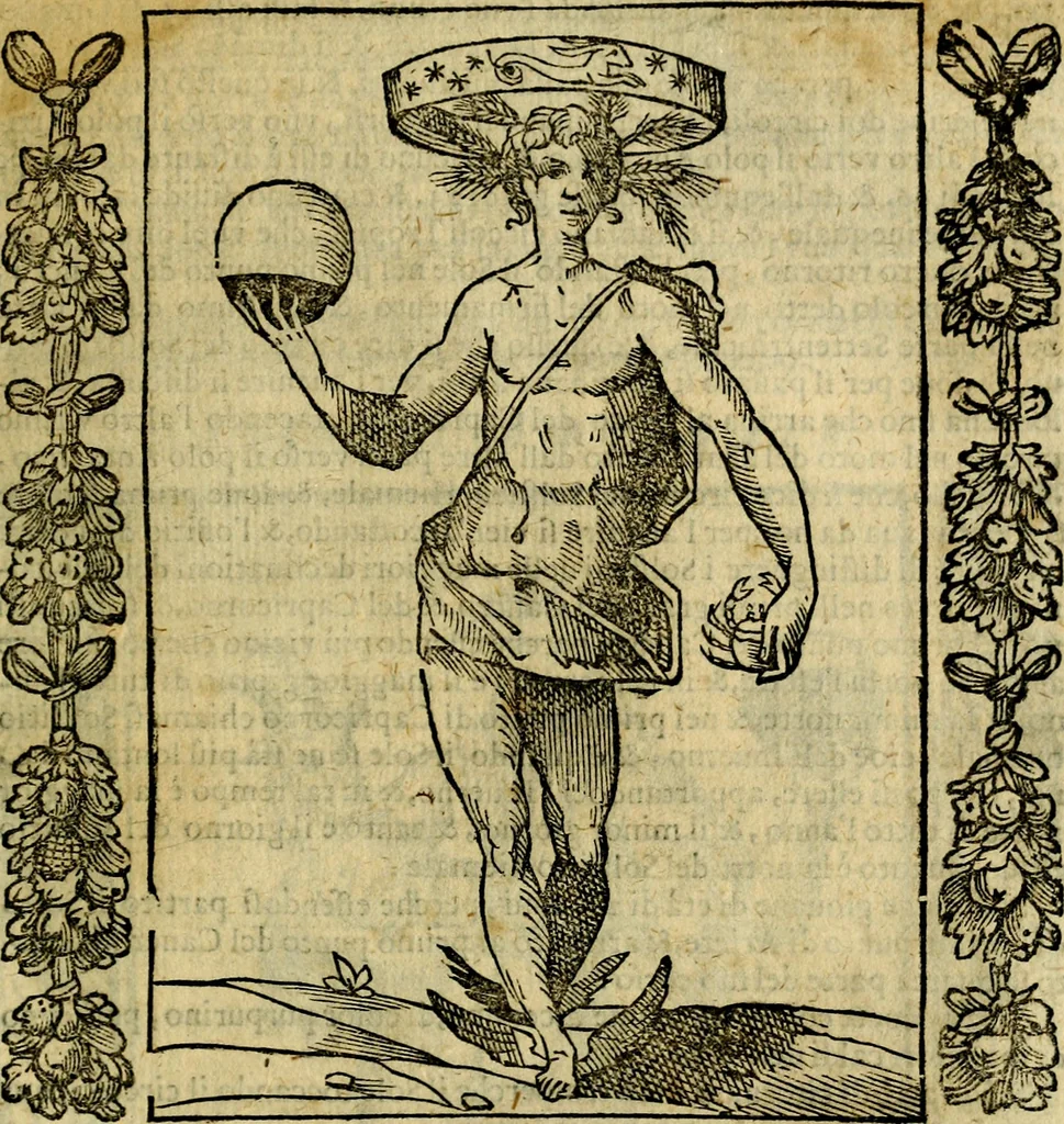 An illustration from Iconologia, overo Descrittione di diverse imagini cauate dall'antichità, & di propria inuentione,, 1603, leaf 480