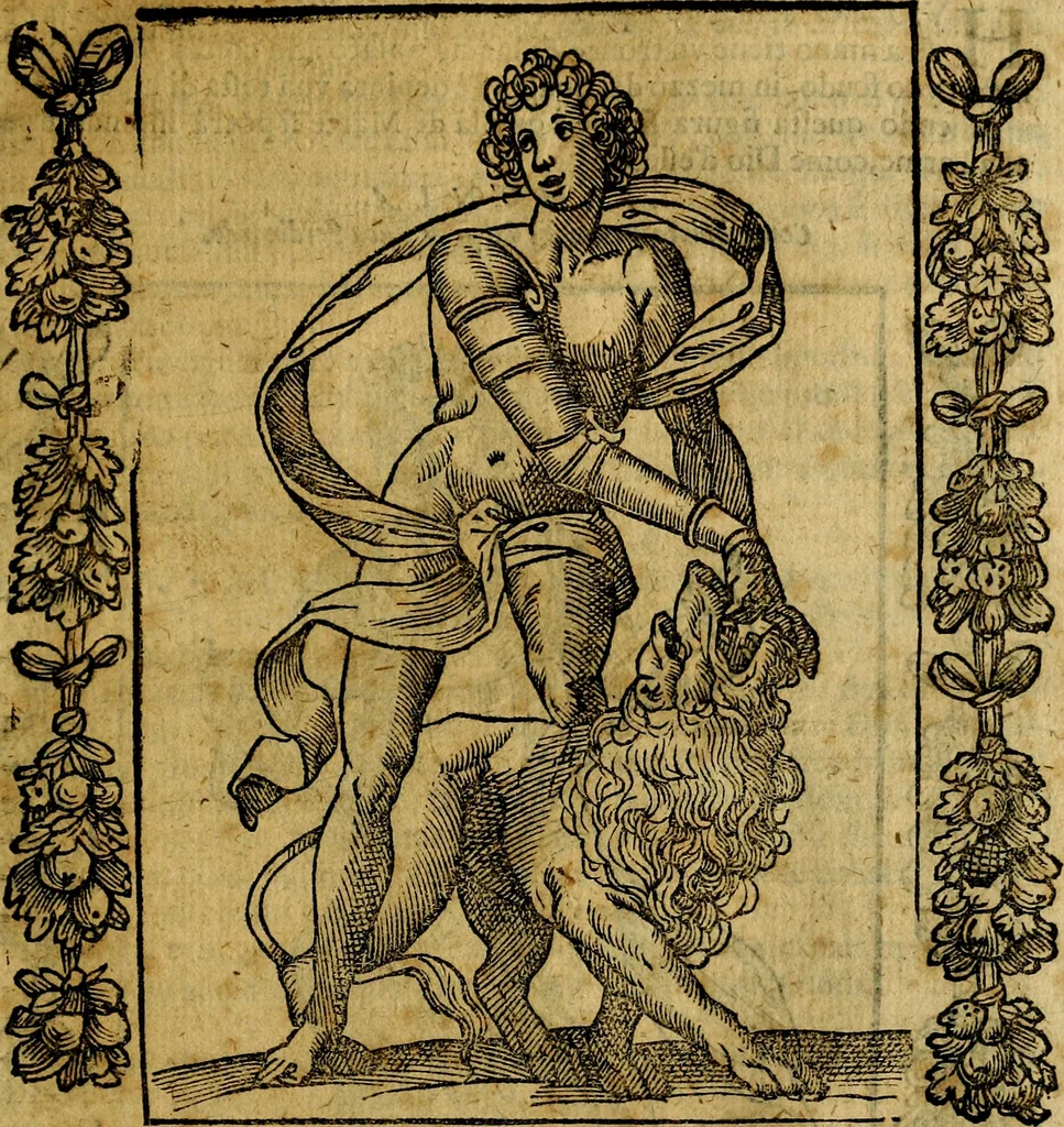 An illustration from Iconologia, overo Descrittione di diverse imagini cauate dall'antichità, & di propria inuentione,, 1603, leaf 50