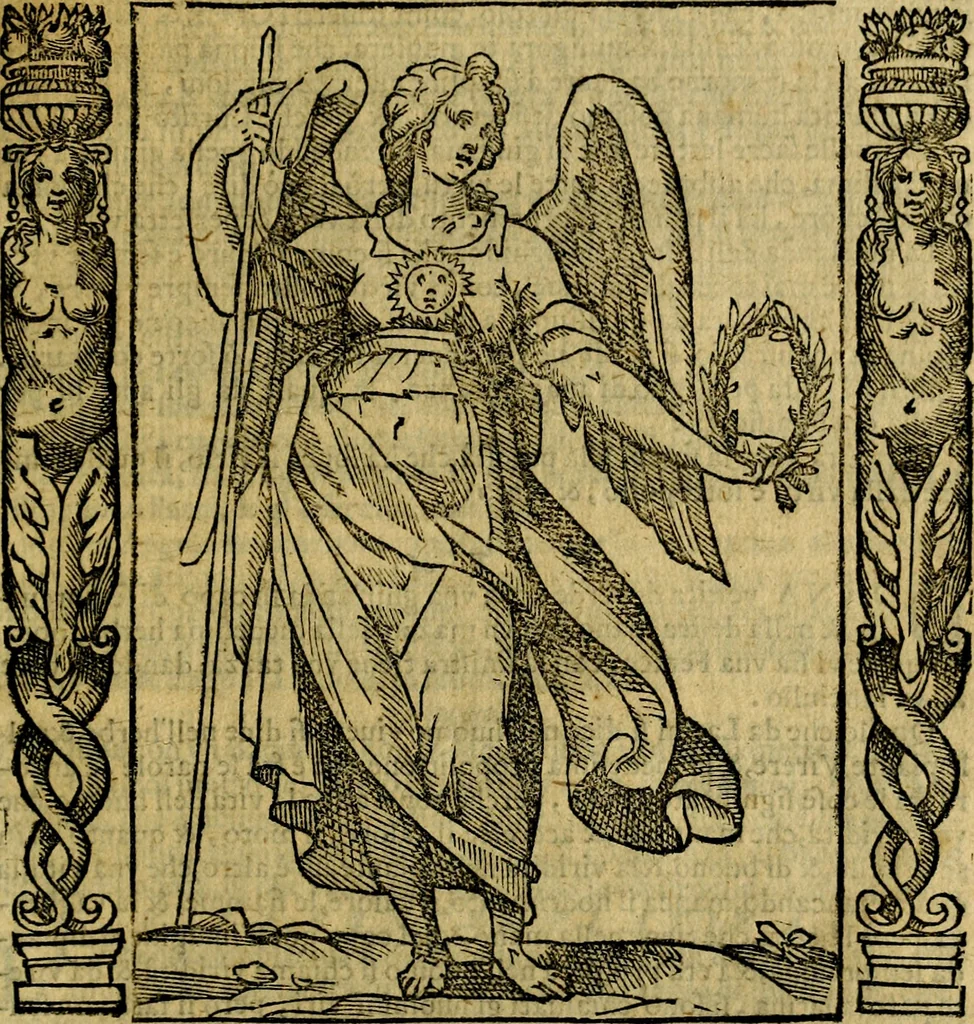 An illustration from Iconologia, overo Descrittione di diverse imagini cauate dall'antichità, & di propria inuentione,, 1603, leaf 530