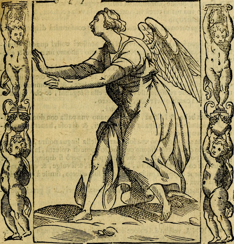 An illustration from Iconologia, overo Descrittione di diverse imagini cauate dall'antichità, & di propria inuentione,, 1603, leaf 538