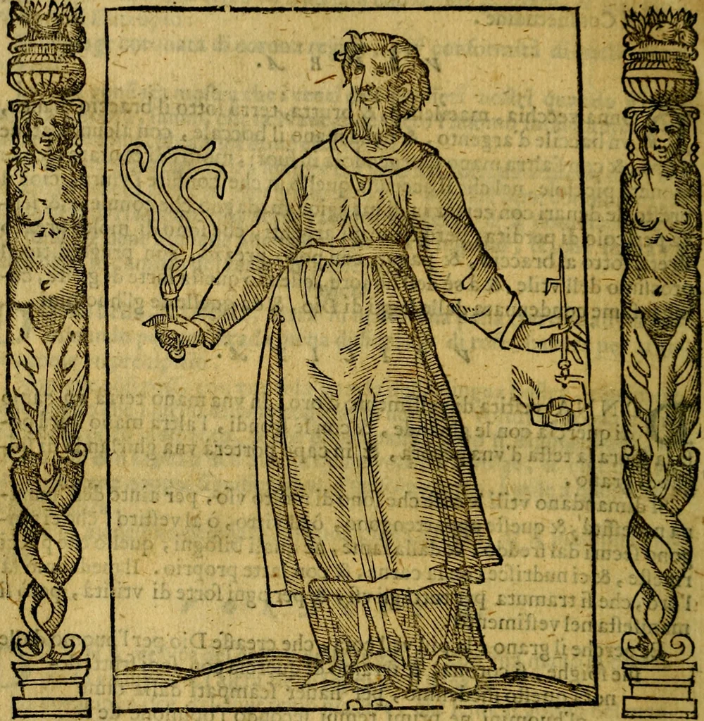 An illustration from Iconologia, overo Descrittione di diverse imagini cauate dall'antichità, & di propria inuentione,, 1603, leaf 541