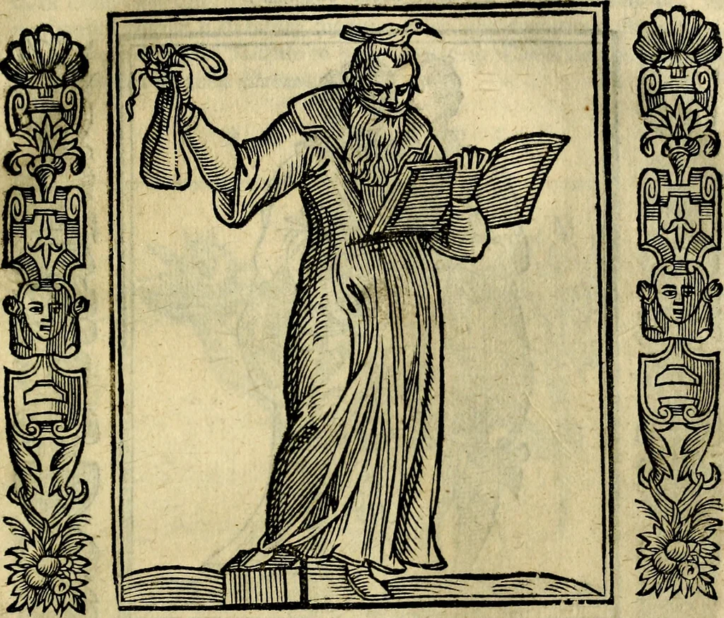 An illustration from Iconologia, overo, Descrittione d'imagini delle virtu', vitii, affetti, passioni humane, corpi celesti, mondo e sue parti, 1611, leaf 124