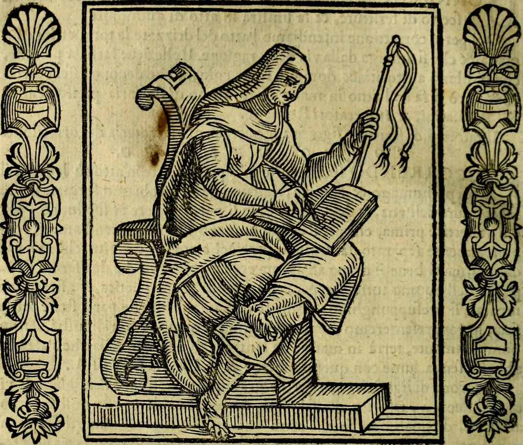 An illustration from Iconologia, overo, Descrittione d'imagini delle virtu', vitii, affetti, passioni humane, corpi celesti, mondo e sue parti, 1611, leaf 141
