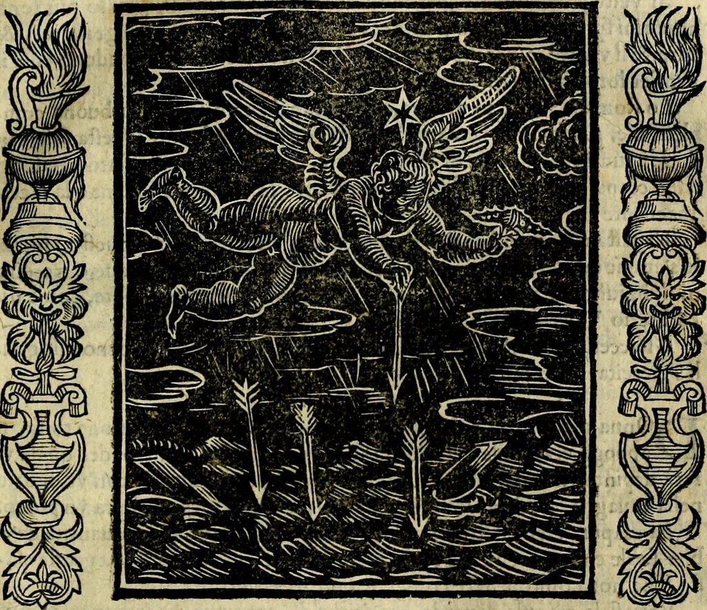 An illustration from Iconologia, overo, Descrittione d'imagini delle virtu', vitii, affetti, passioni humane, corpi celesti, mondo e sue parti, 1611, leaf 146