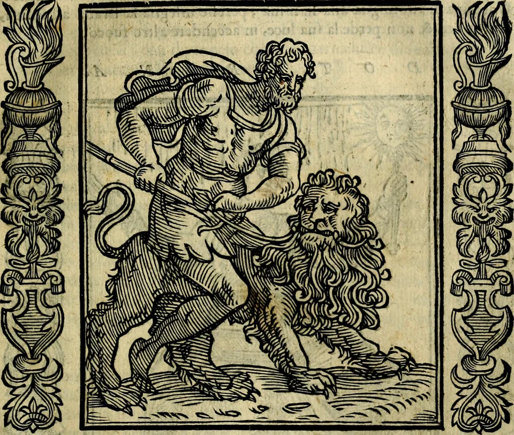 An illustration from Iconologia, overo, Descrittione d'imagini delle virtu', vitii, affetti, passioni humane, corpi celesti, mondo e sue parti, 1611, leaf 162