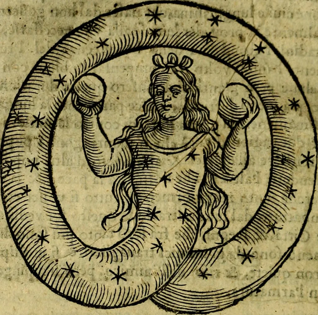An illustration from Iconologia, overo, Descrittione d'imagini delle virtu', vitii, affetti, passioni humane, corpi celesti, mondo e sue parti, 1611, leaf 187