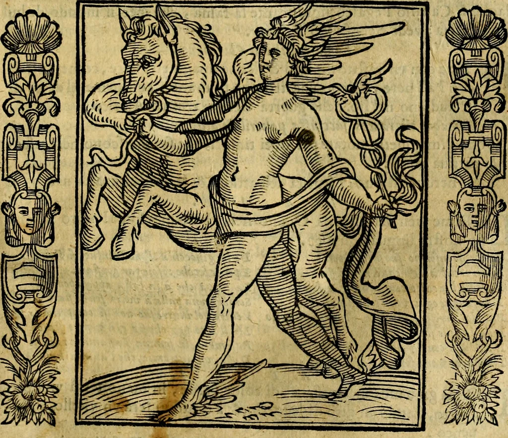 An illustration from Iconologia, overo, Descrittione d'imagini delle virtu', vitii, affetti, passioni humane, corpi celesti, mondo e sue parti, 1611, leaf 190