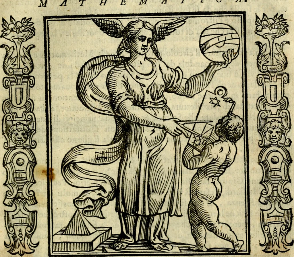 An illustration from Iconologia, overo, Descrittione d'imagini delle virtu', vitii, affetti, passioni humane, corpi celesti, mondo e sue parti, 1611, leaf 364