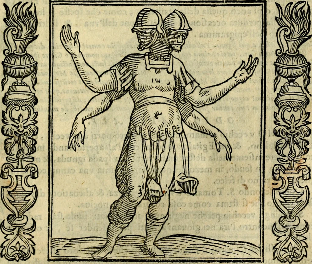 An illustration from Iconologia, overo, Descrittione d'imagini delle virtu', vitii, affetti, passioni humane, corpi celesti, mondo e sue parti, 1611, leaf 422