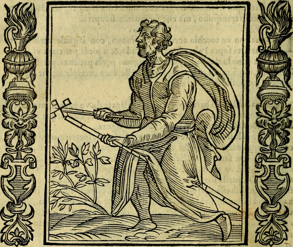 An illustration from Iconologia, overo, Descrittione d'imagini delle virtu', vitii, affetti, passioni humane, corpi celesti, mondo e sue parti, 1611, leaf 439