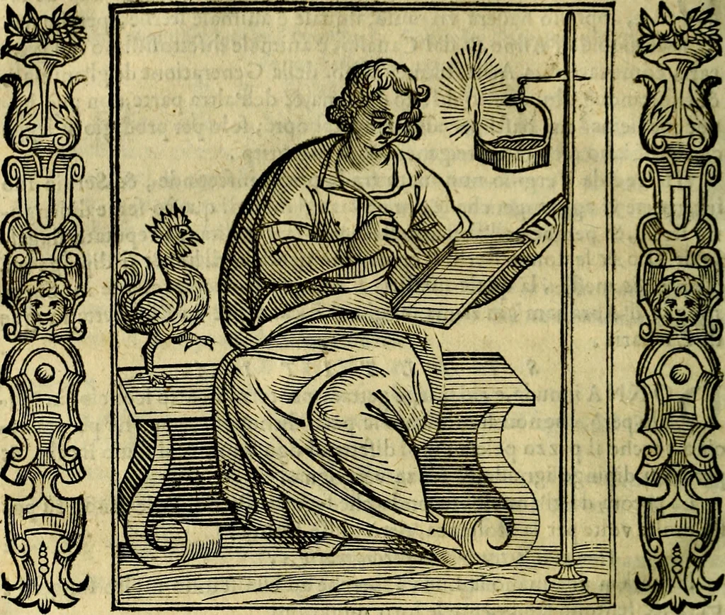 An illustration from Iconologia, overo, Descrittione d'imagini delle virtu', vitii, affetti, passioni humane, corpi celesti, mondo e sue parti, 1611, leaf 539