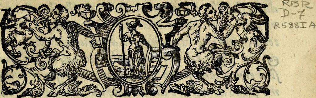 An illustration from Iconologia, overo, Descrittione d'imagini delle virtu', vitii, affetti, passioni humane, corpi celesti, mondo e sue parti, 1611, leaf 6