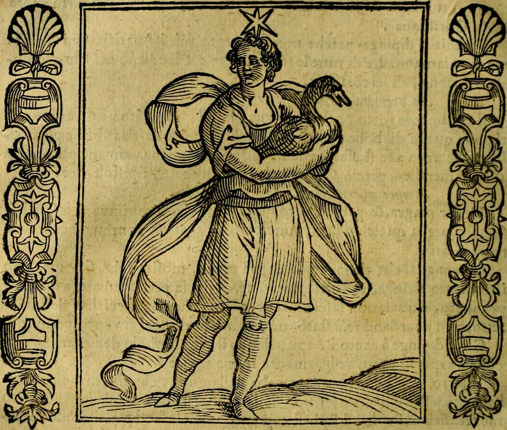 An illustration from Iconologia, overo, Descrittione d'imagini delle virtu', vitii, affetti, passioni humane, corpi celesti, mondo e sue parti, 1611, leaf 73