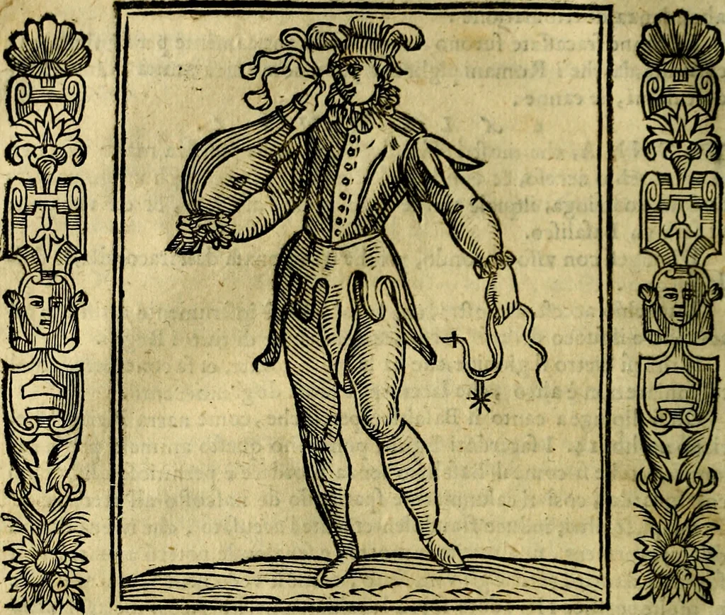 An illustration from Iconologia, overo, Descrittione d'imagini delle virtu', vitii, affetti, passioni humane, corpi celesti, mondo e sue parti, 1611, leaf 91