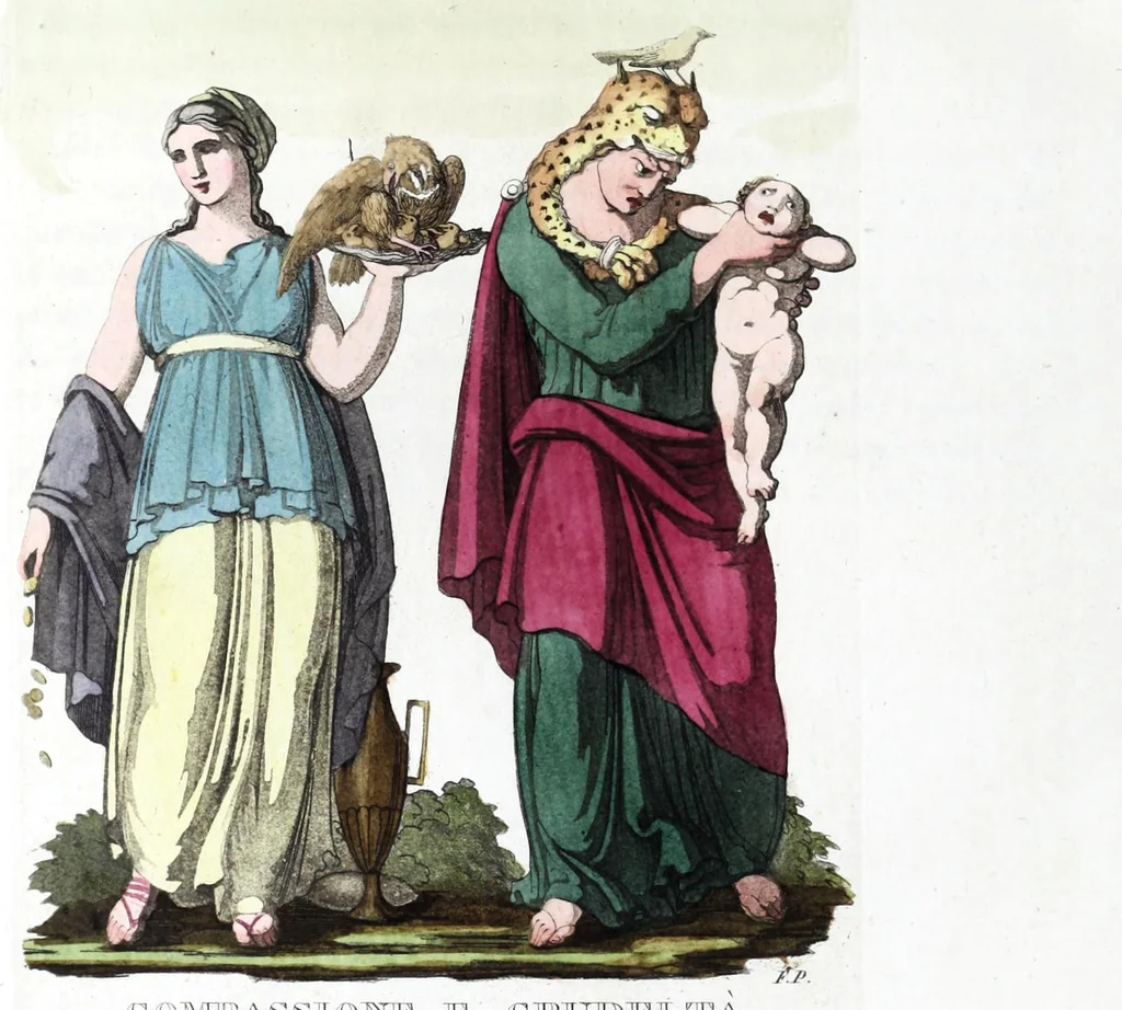 An illustration from Iconologia, ovvero, Immagini di tutte le cose principali a cui l'umano talento ha finto un corpo, 1819, leaf 262