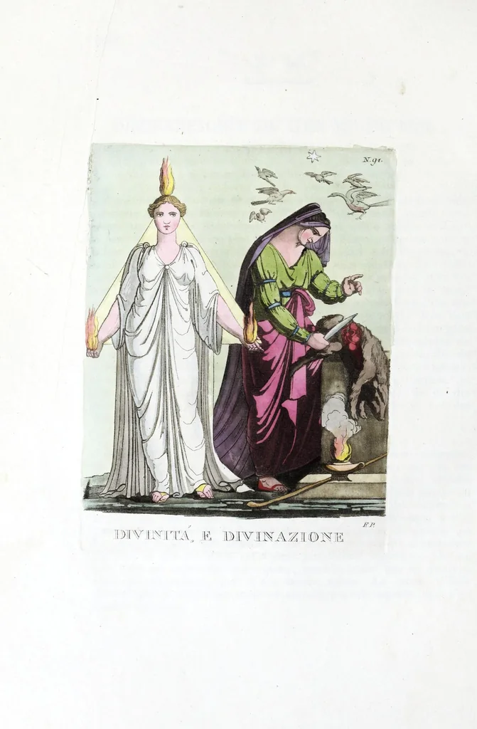 An illustration from Iconologia, ovvero, Immagini di tutte le cose principali a cui l'umano talento ha finto un corpo, 1819, leaf 386