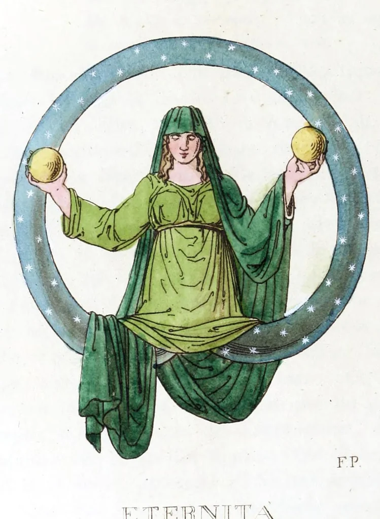 An illustration from Iconologia, ovvero, Immagini di tutte le cose principali a cui l'umano talento ha finto un corpo, 1819, leaf 454