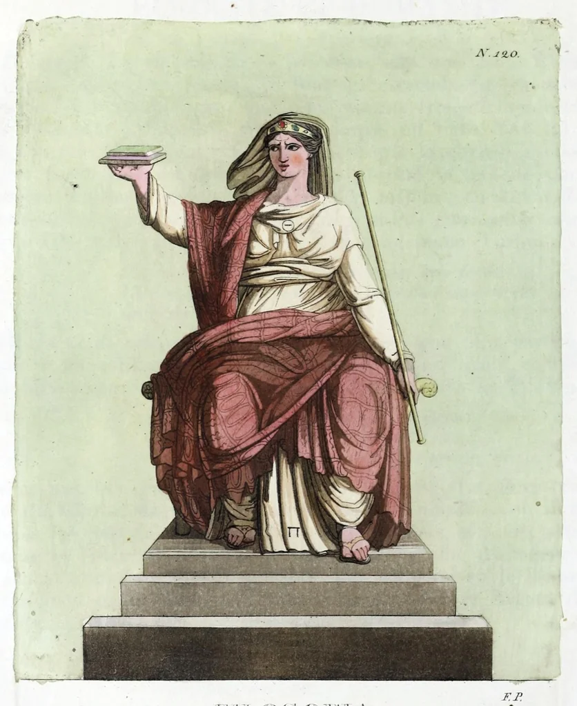 An illustration from Iconologia, ovvero, Immagini di tutte le cose principali a cui l'umano talento ha finto un corpo, 1819, leaf 502