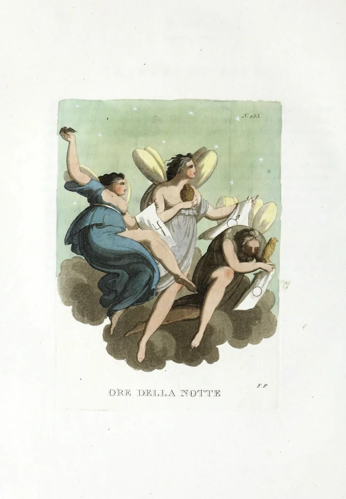 An illustration from Iconologia, ovvero, Immagini di tutte le cose principali a cui l'umano talento ha finto un corpo, 1819, leaf 138