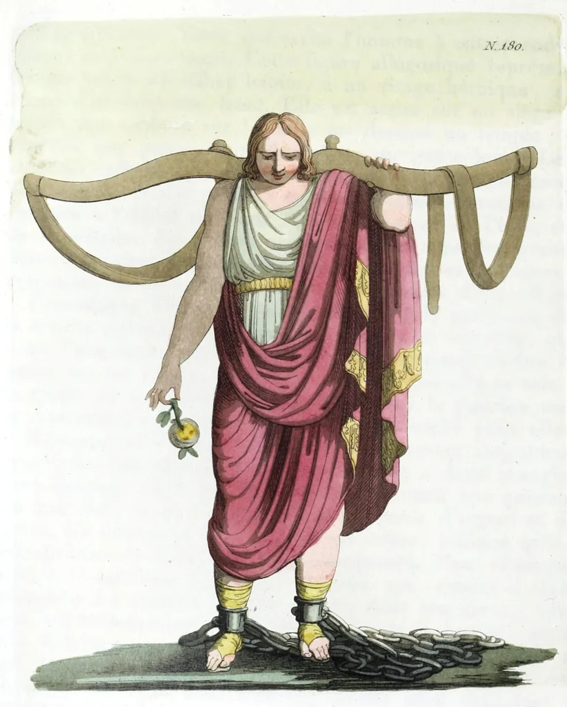 An illustration from Iconologia, ovvero, Immagini di tutte le cose principali a cui l'umano talento ha finto un corpo, 1819, leaf 250