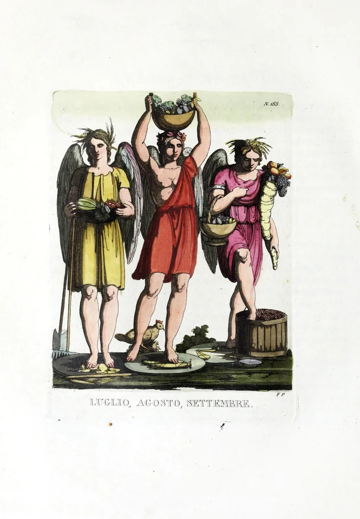 An illustration from Iconologia, ovvero, Immagini di tutte le cose principali a cui l'umano talento ha finto un corpo, 1819, leaf 274