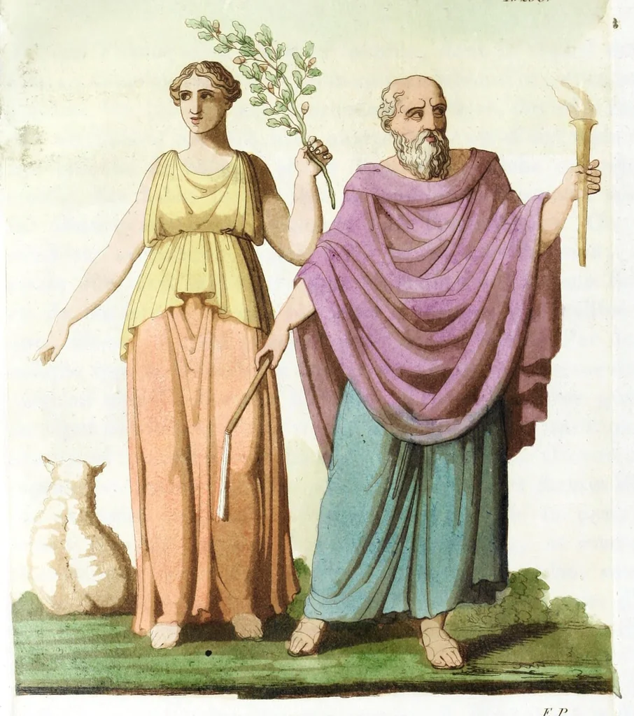 An illustration from Iconologia, ovvero, Immagini di tutte le cose principali a cui l'umano talento ha finto un corpo, 1819, leaf 478