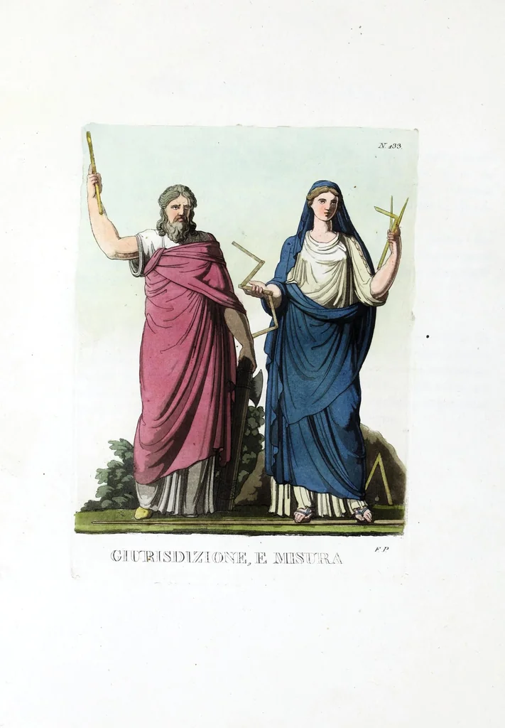 An illustration from Iconologia, ovvero, Immagini di tutte le cose principali a cui l'umano talento ha finto un corpo, 1819, leaf 58