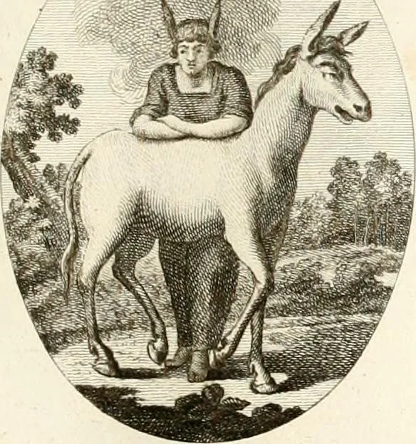 An illustration from Iconologie für Dichter, Künstler und Kunstliebhaber, 1807, leaf 104