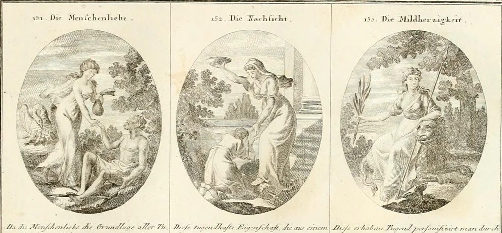 An illustration from Iconologie für Dichter, Künstler und Kunstliebhaber, 1807, leaf 106