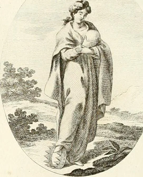 An illustration from Iconologie für Dichter, Künstler und Kunstliebhaber, 1807, leaf 114