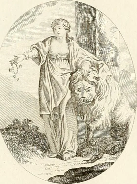 An illustration from Iconologie für Dichter, Künstler und Kunstliebhaber, 1807, leaf 116