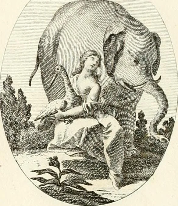 An illustration from Iconologie für Dichter, Künstler und Kunstliebhaber, 1807, leaf 120