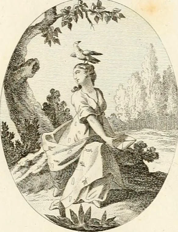 An illustration from Iconologie für Dichter, Künstler und Kunstliebhaber, 1807, leaf 122