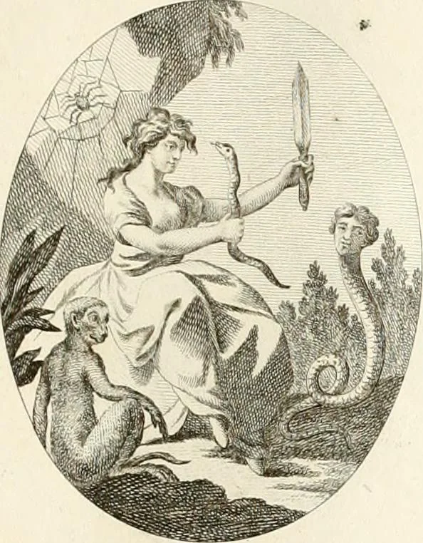 An illustration from Iconologie für Dichter, Künstler und Kunstliebhaber, 1807, leaf 130