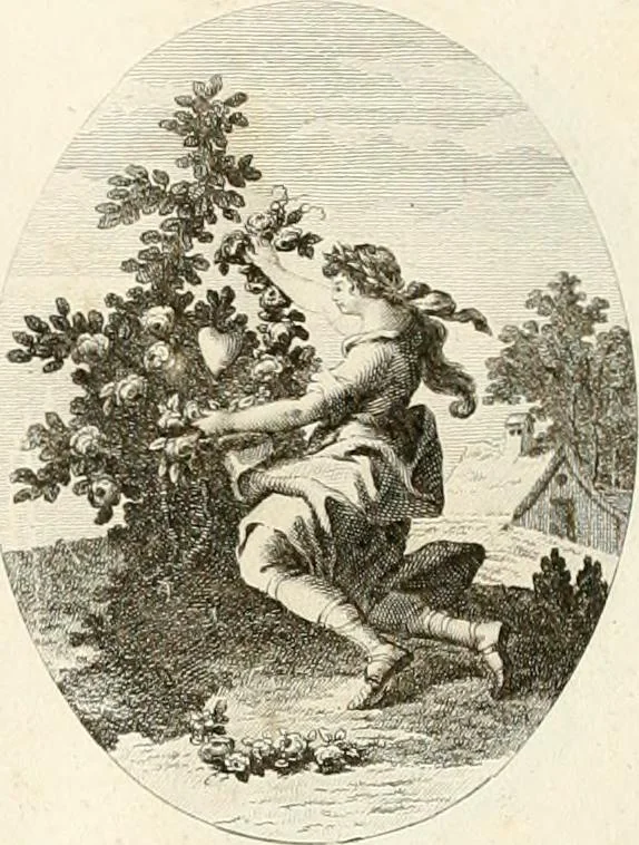 An illustration from Iconologie für Dichter, Künstler und Kunstliebhaber, 1807, leaf 14