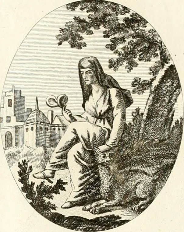 An illustration from Iconologie für Dichter, Künstler und Kunstliebhaber, 1807, leaf 140
