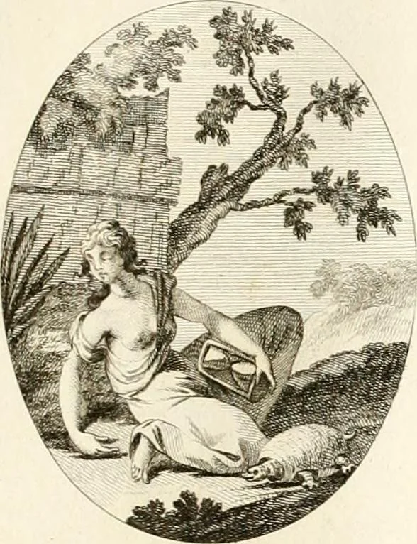 An illustration from Iconologie für Dichter, Künstler und Kunstliebhaber, 1807, leaf 144