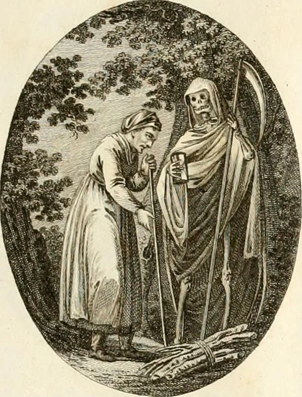 An illustration from Iconologie für Dichter, Künstler und Kunstliebhaber, 1807, leaf 150