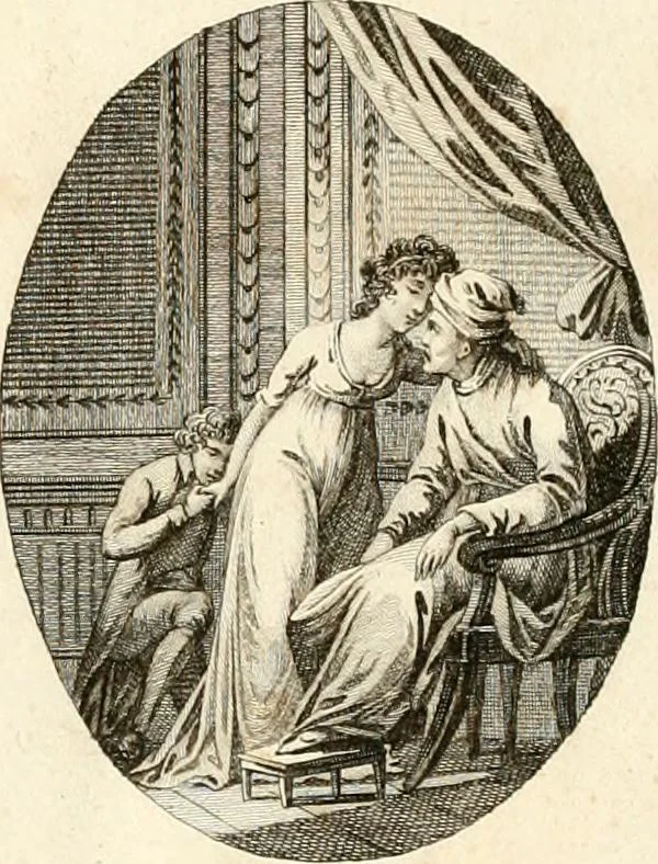 An illustration from Iconologie für Dichter, Künstler und Kunstliebhaber, 1807, leaf 154