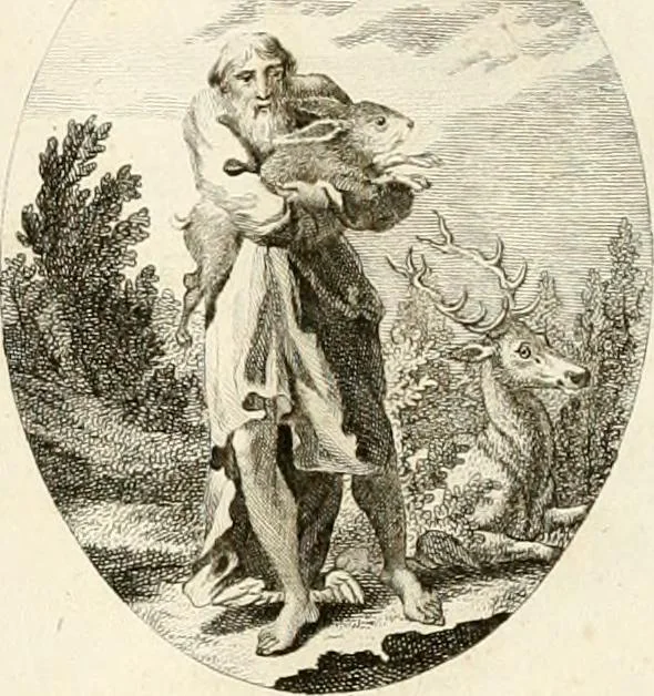 An illustration from Iconologie für Dichter, Künstler und Kunstliebhaber, 1807, leaf 18